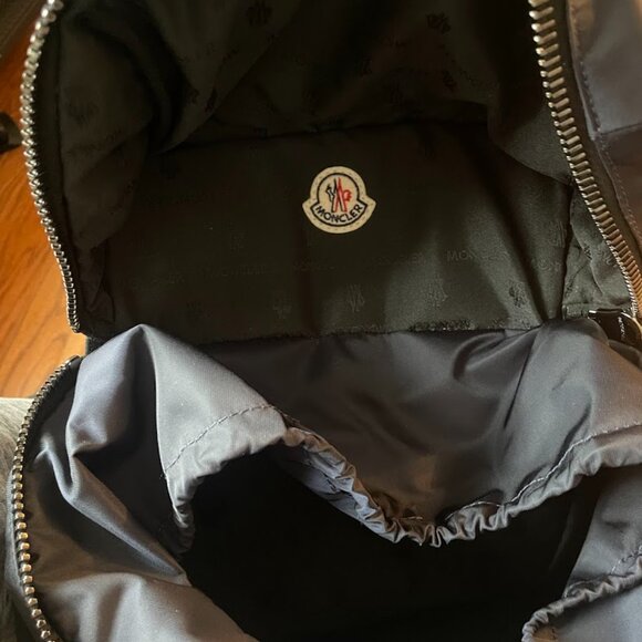 Moncler Navy Blue Backpack - Picture 11 of 14